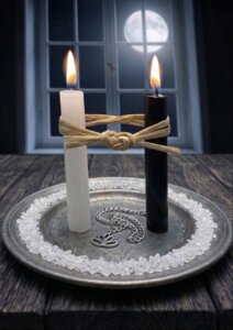Rituel de bougies pour couper les liens toxique